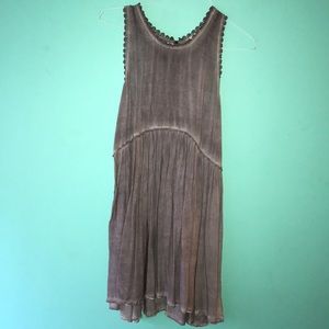 purple summertime dress